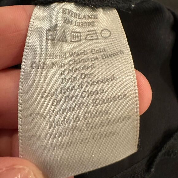 Everlane the high rise cotton shorts black - Picture 6 of 6